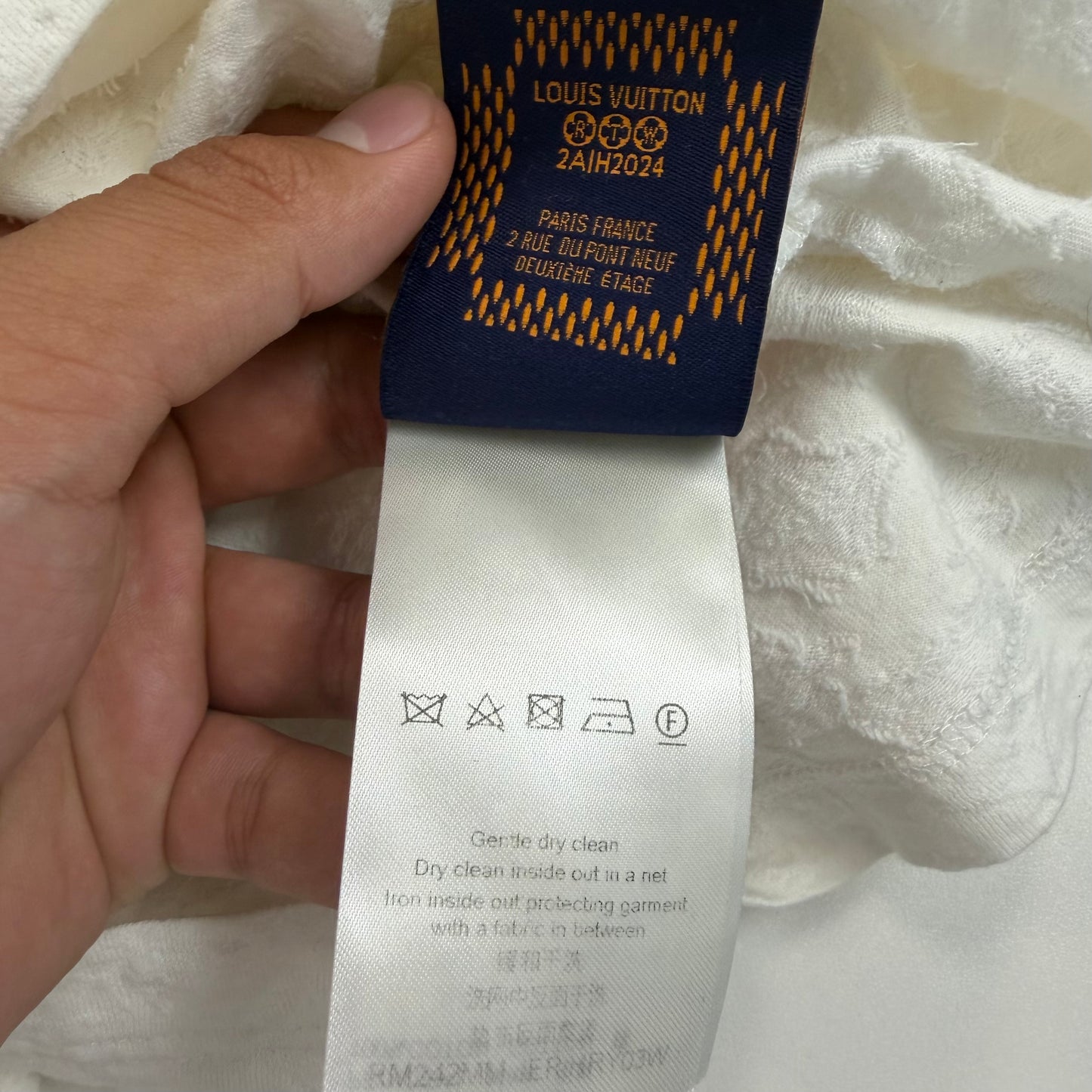 Louis Vuitton Monogram Embossed Tee