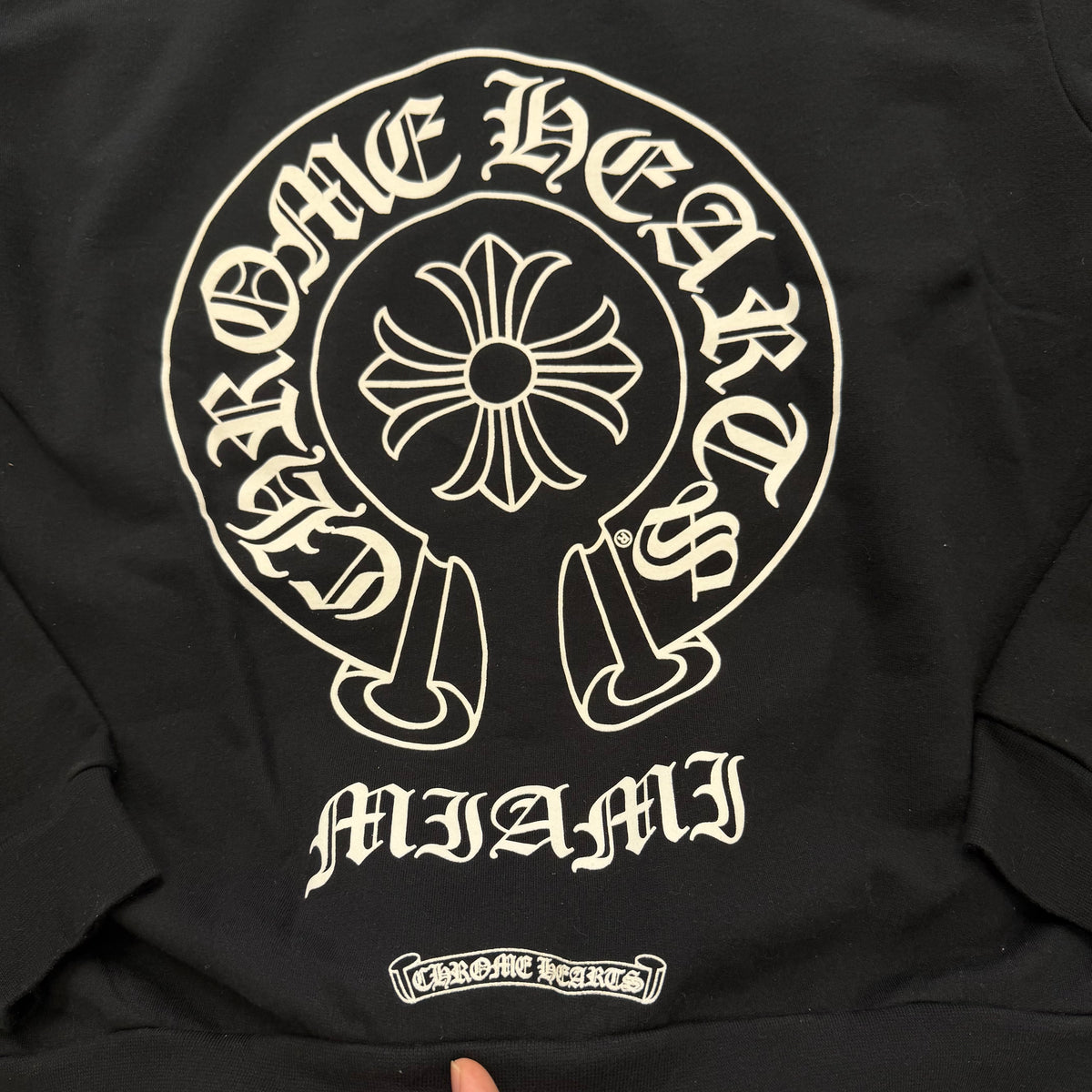 Chrome Hearts Miami Exclusive Horseshoe Zip-Up Hoodie