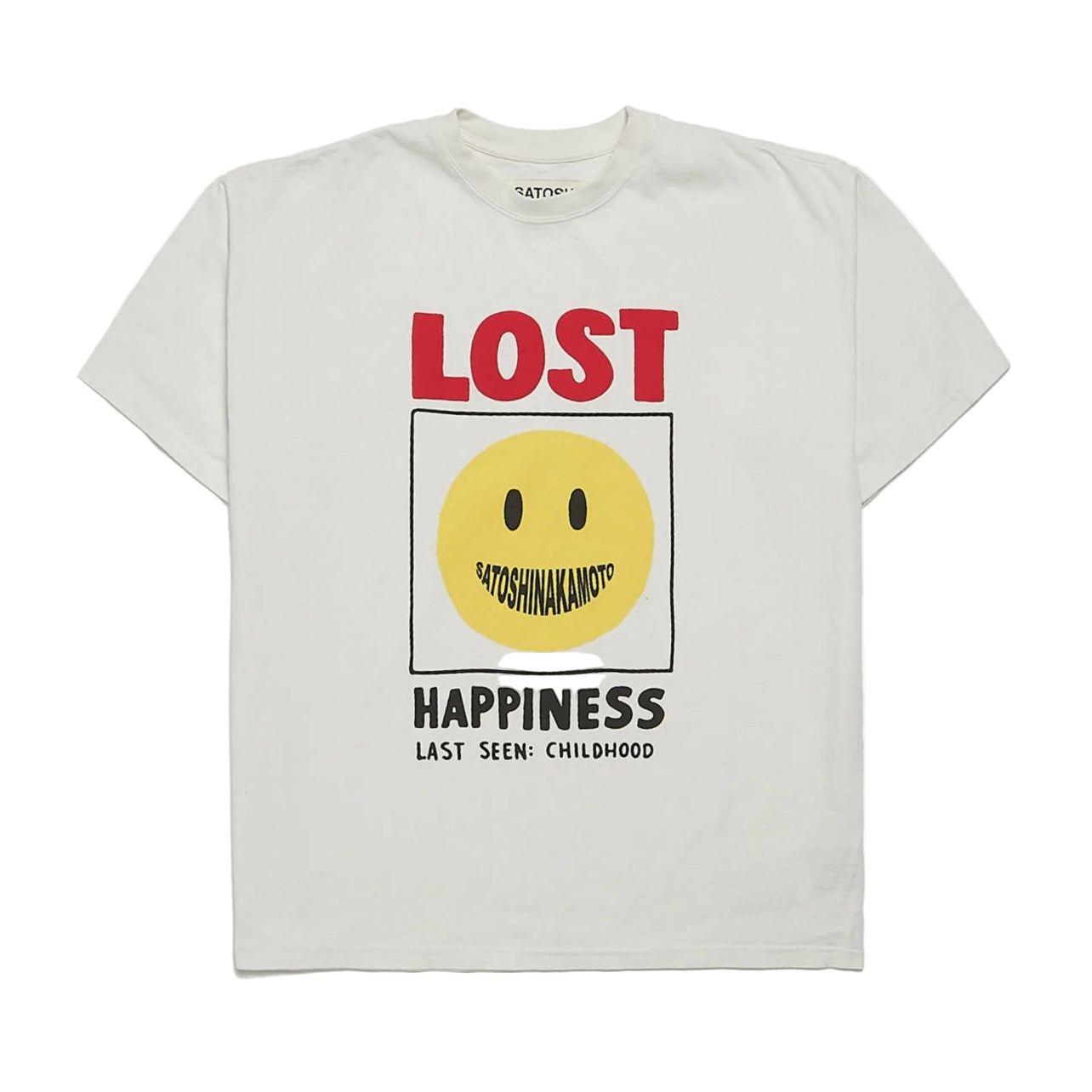 Satoshi Nakamoto Lost Happiness Tee (USED)