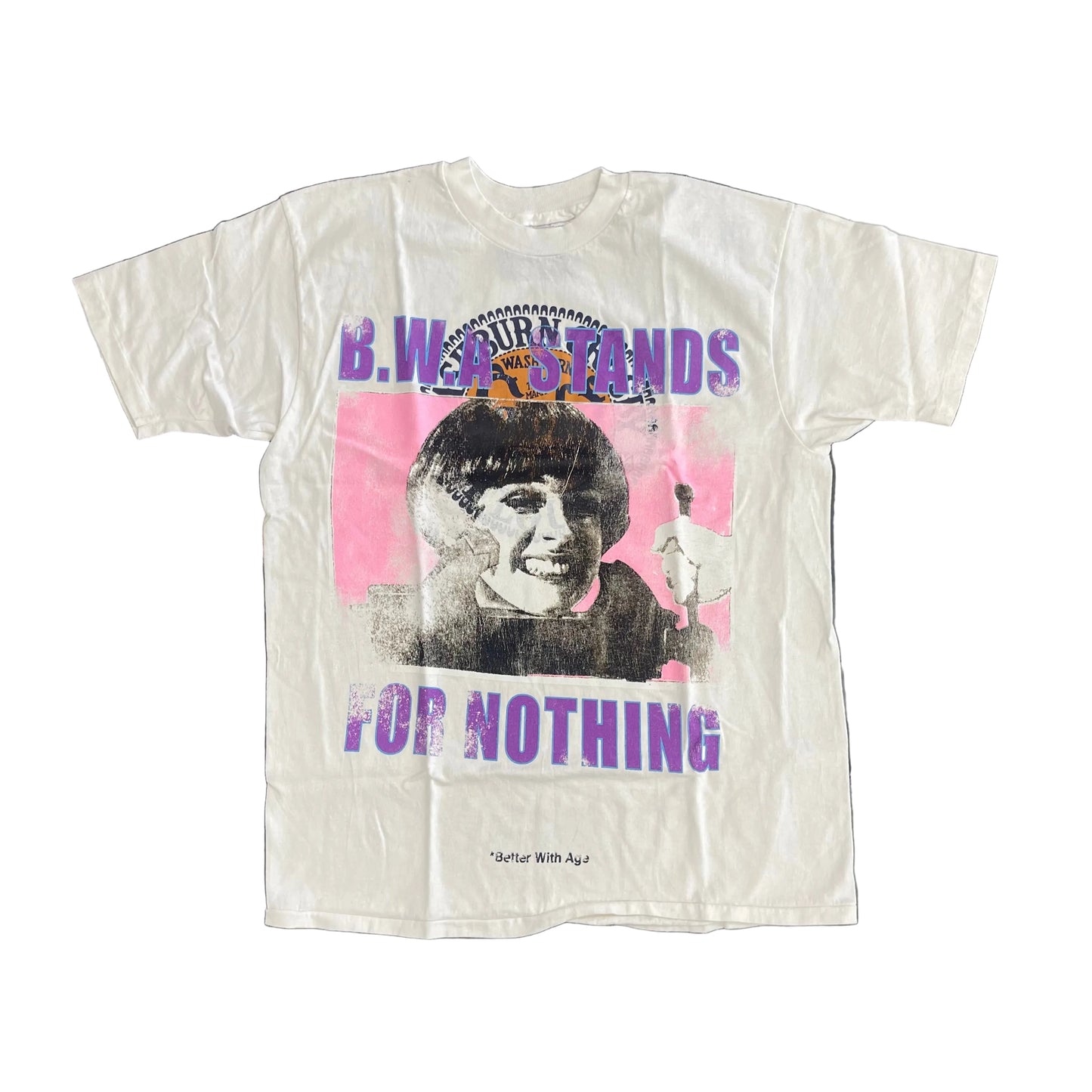 Better With Age Modest Tee White