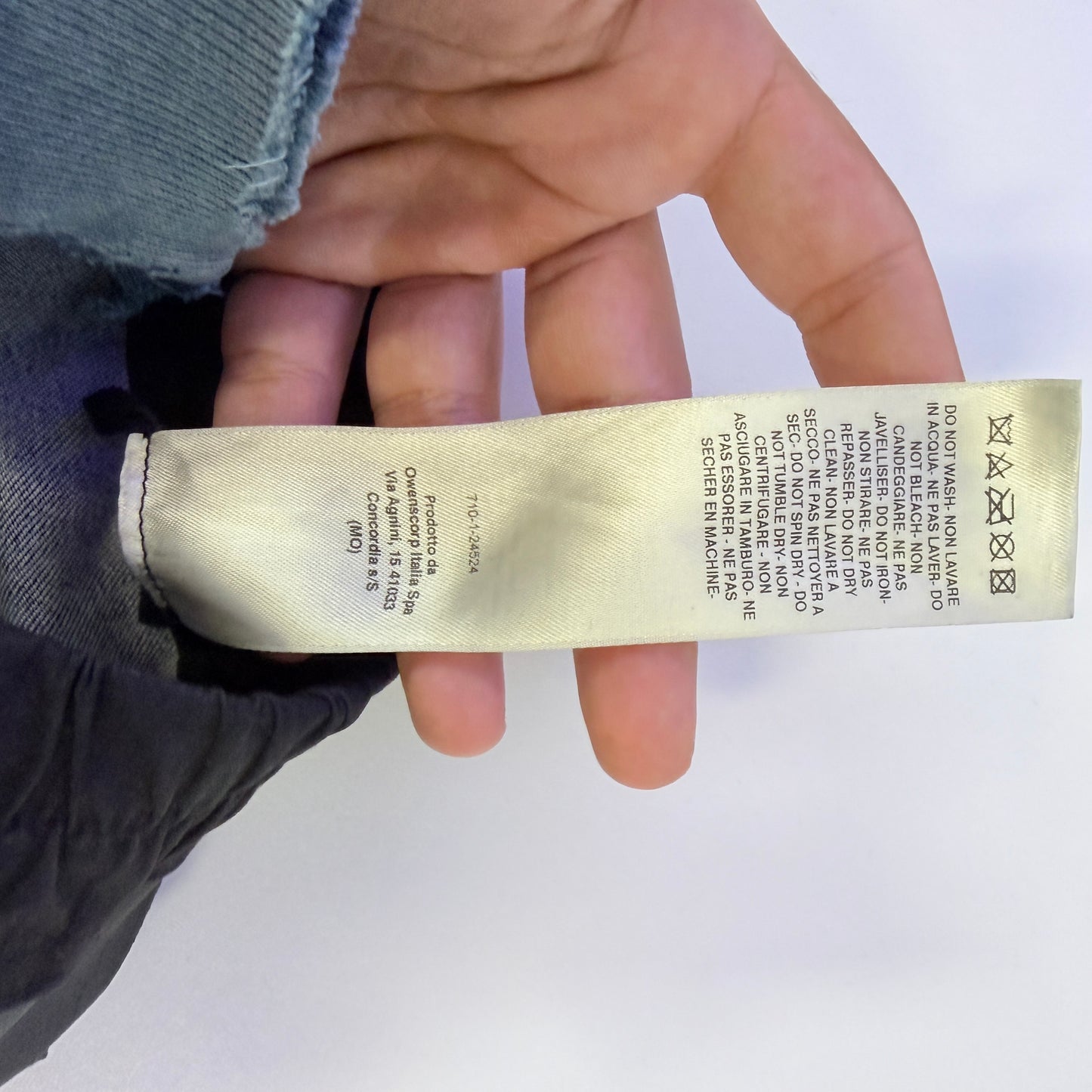 Rick Owens Mastodon Waxed Drawstring Cargo Pants