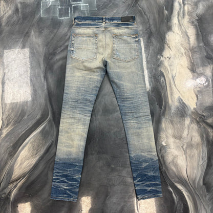 AMIRI Bandana Jacquard MX1 Jean Vintage Indigo