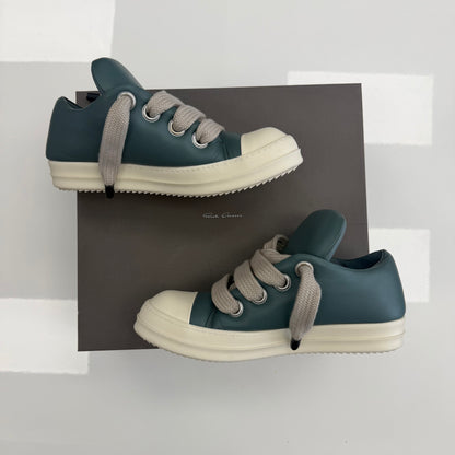 Rick Owens Hollywood Jumbo Laced Low sneakers Mouthwash Milk