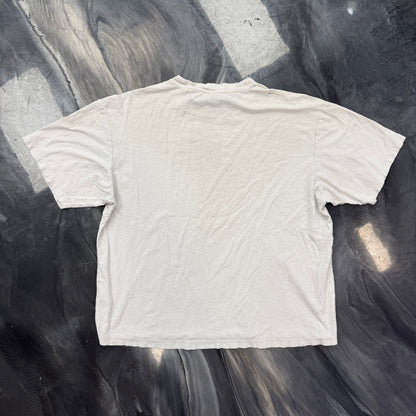 Acne Studios Logo 1996 Distressed Short Sleeve Tee White