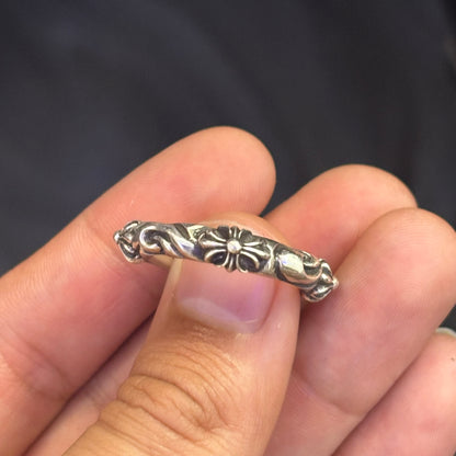 Chrome Hearts 925 Silver SBT Band Ring