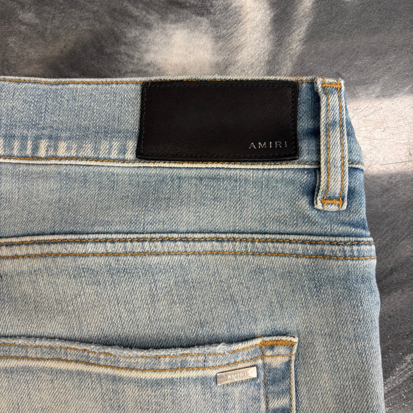 Amiri MX1 Ultrasuede
“Antique Indigo”