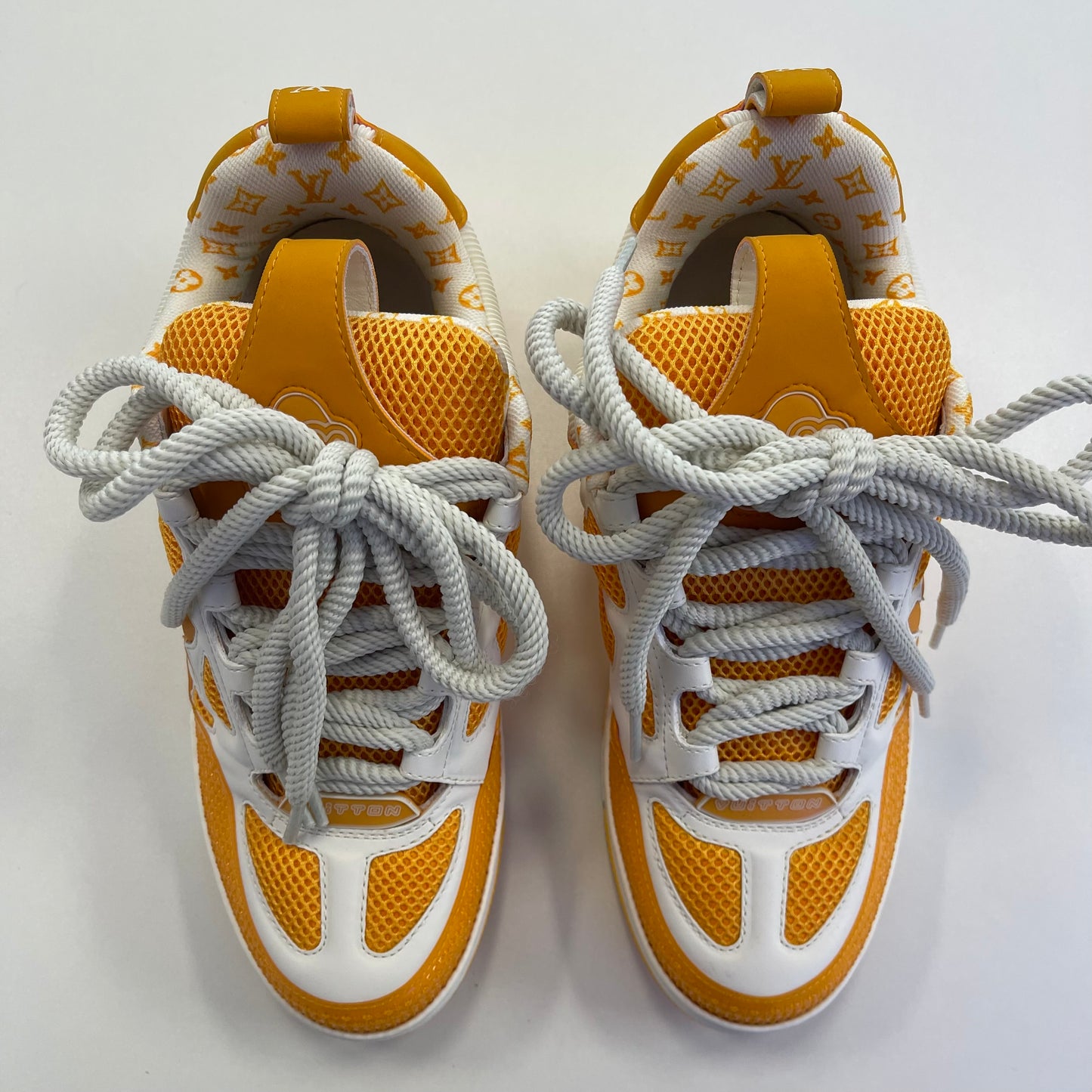 Louis Vuitton Skate Sneaker Yellow (Used)(No Box)