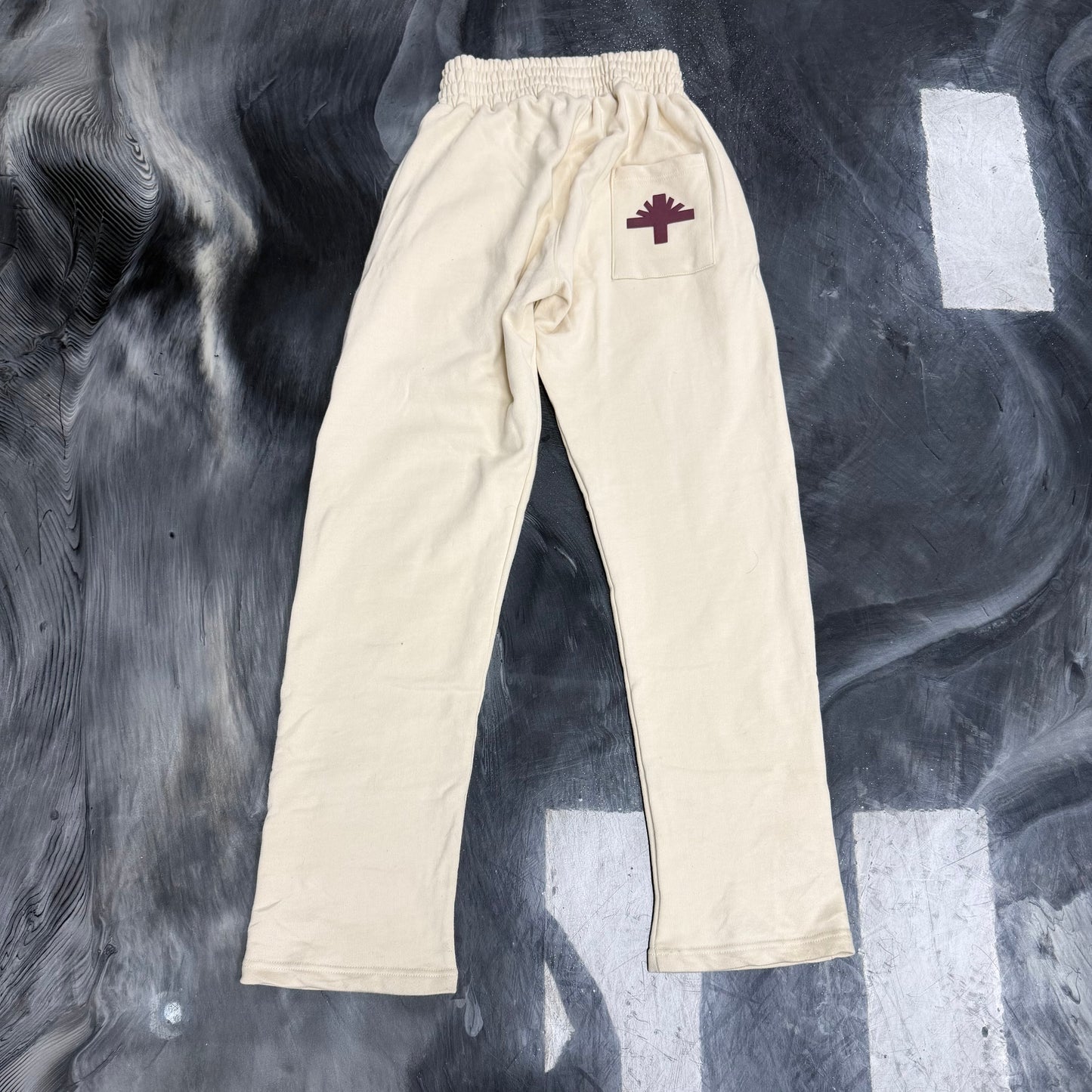 Vertebrae Cream Sweatpants