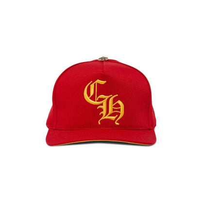 Chrome Hearts Baseball Hat Red/ Yellow