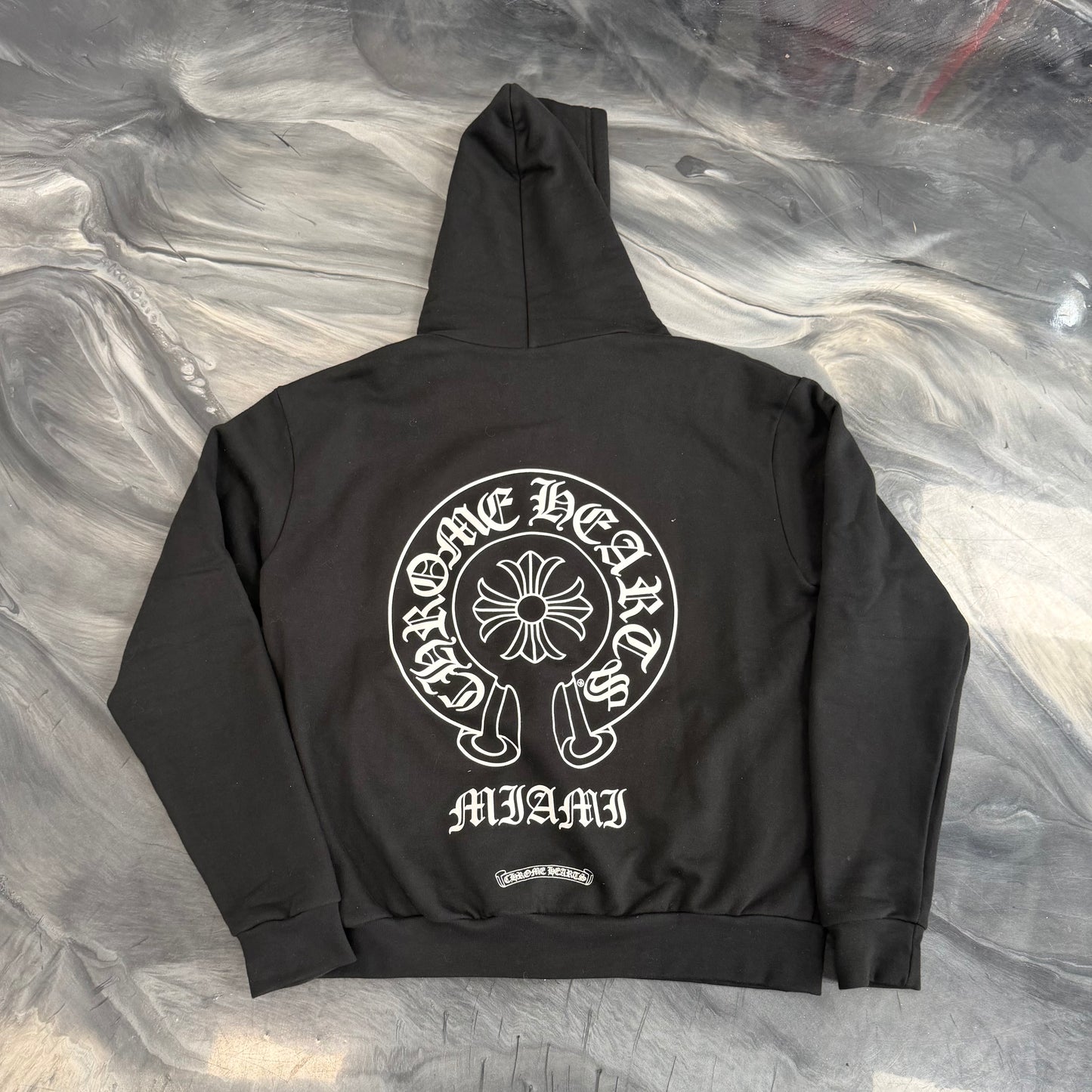 Chrome Hearts Miami Exclusive Horseshoe logo Zip Up