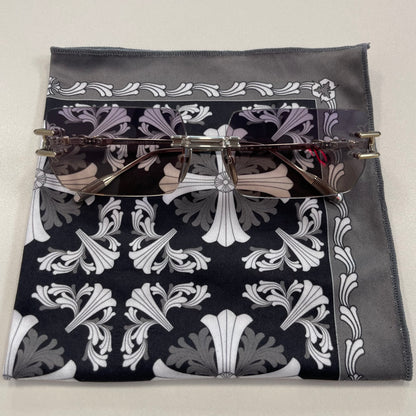 Chrome Hearts Lordie Square Silver Glasses