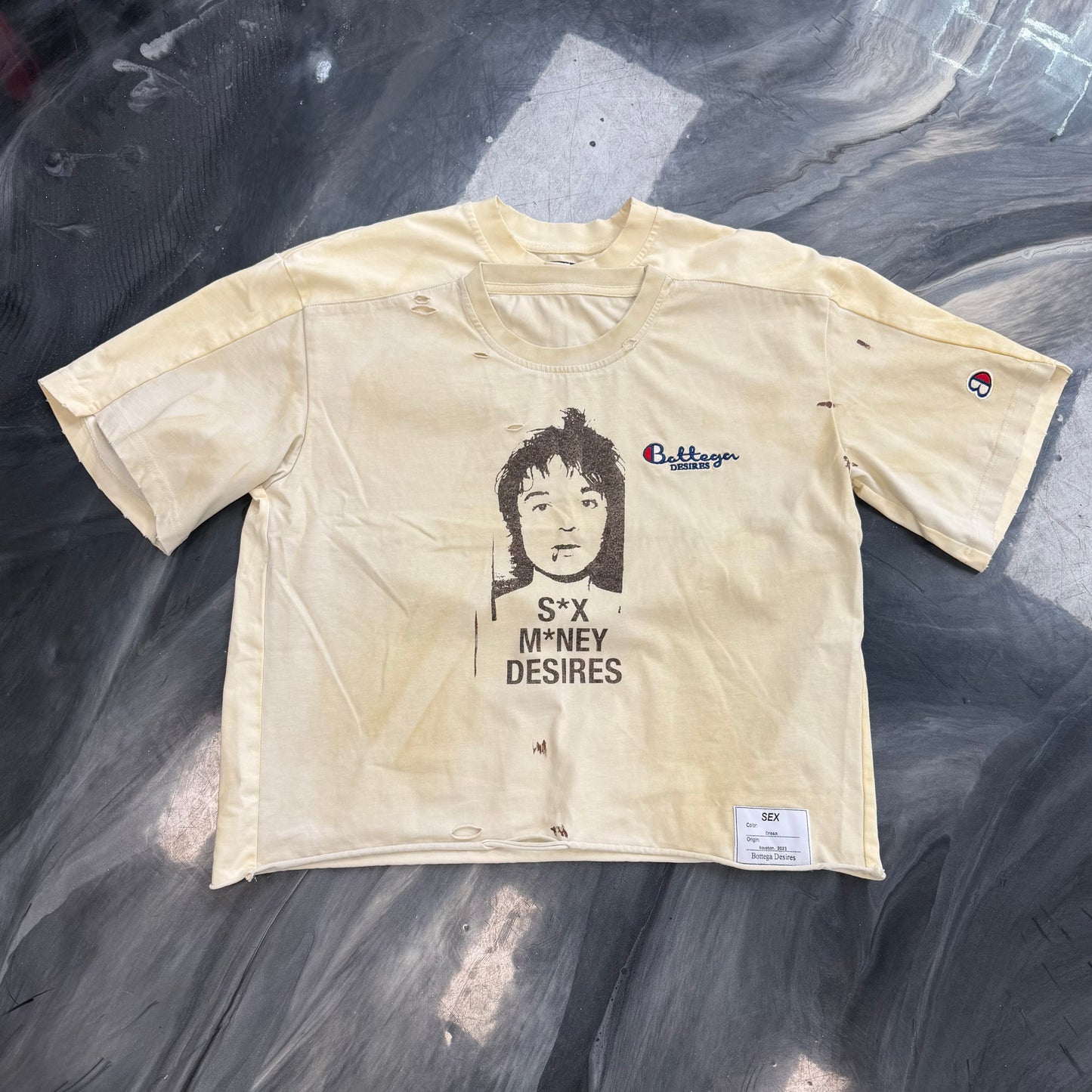 Bottega Desires Sex Sells Tee