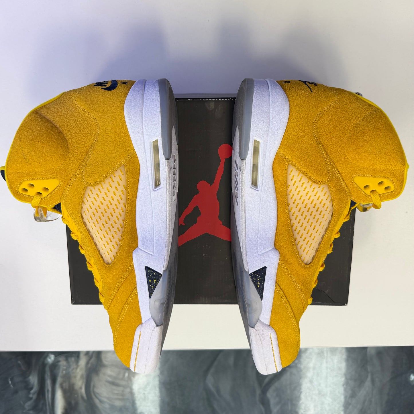 Air Jordan 5 Retro NCAA Pack - Michigan Sample PE (USED)