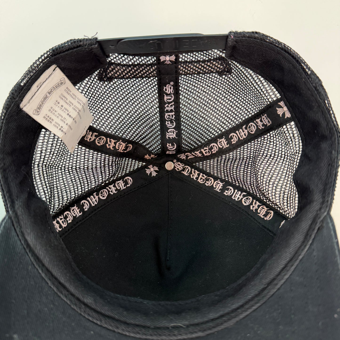 Chrome Hearts Printed Cross Trucker Hat