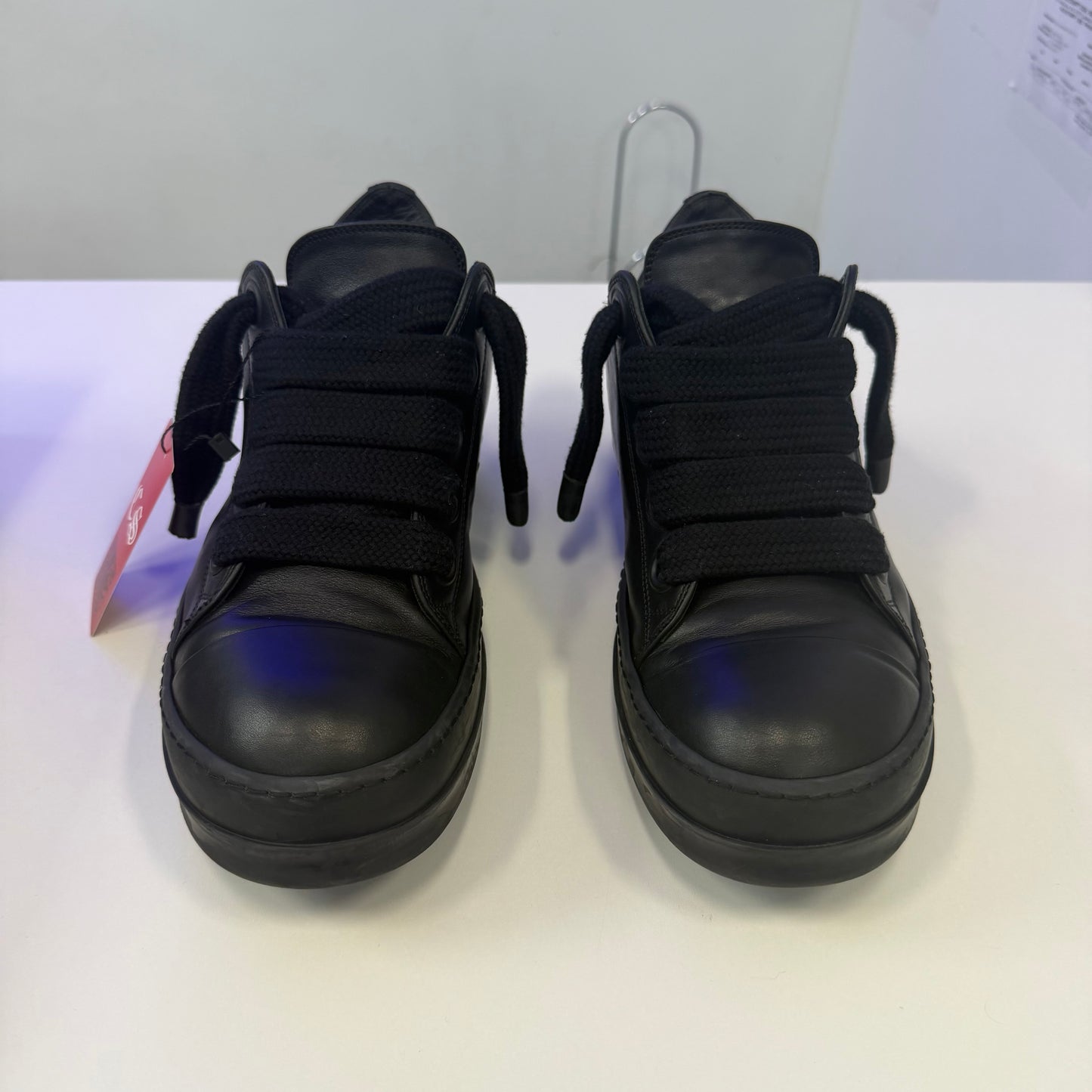 Rick Owens Lido Jumbo Laced Low Black (USED)