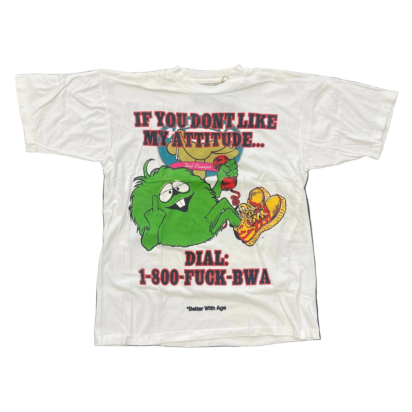 Better With Age “Dickhead” Tee White