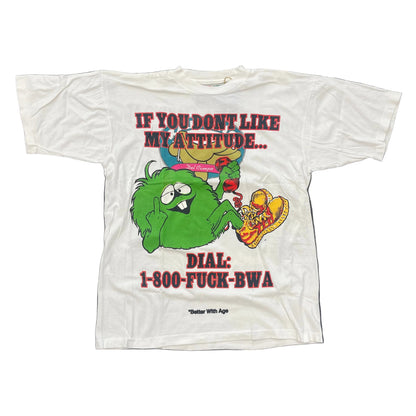 Better With Age “Dickhead” Tee White