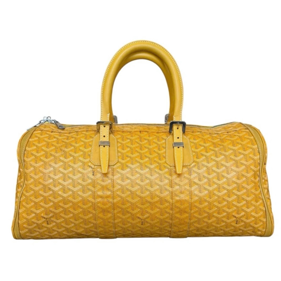 Goyard Croisiere 45 Duffle Bag Yellow