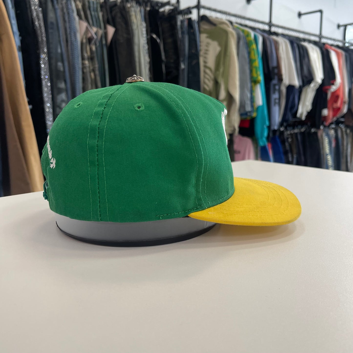 Chrome Hearts Baseball Hat Green/Yellow