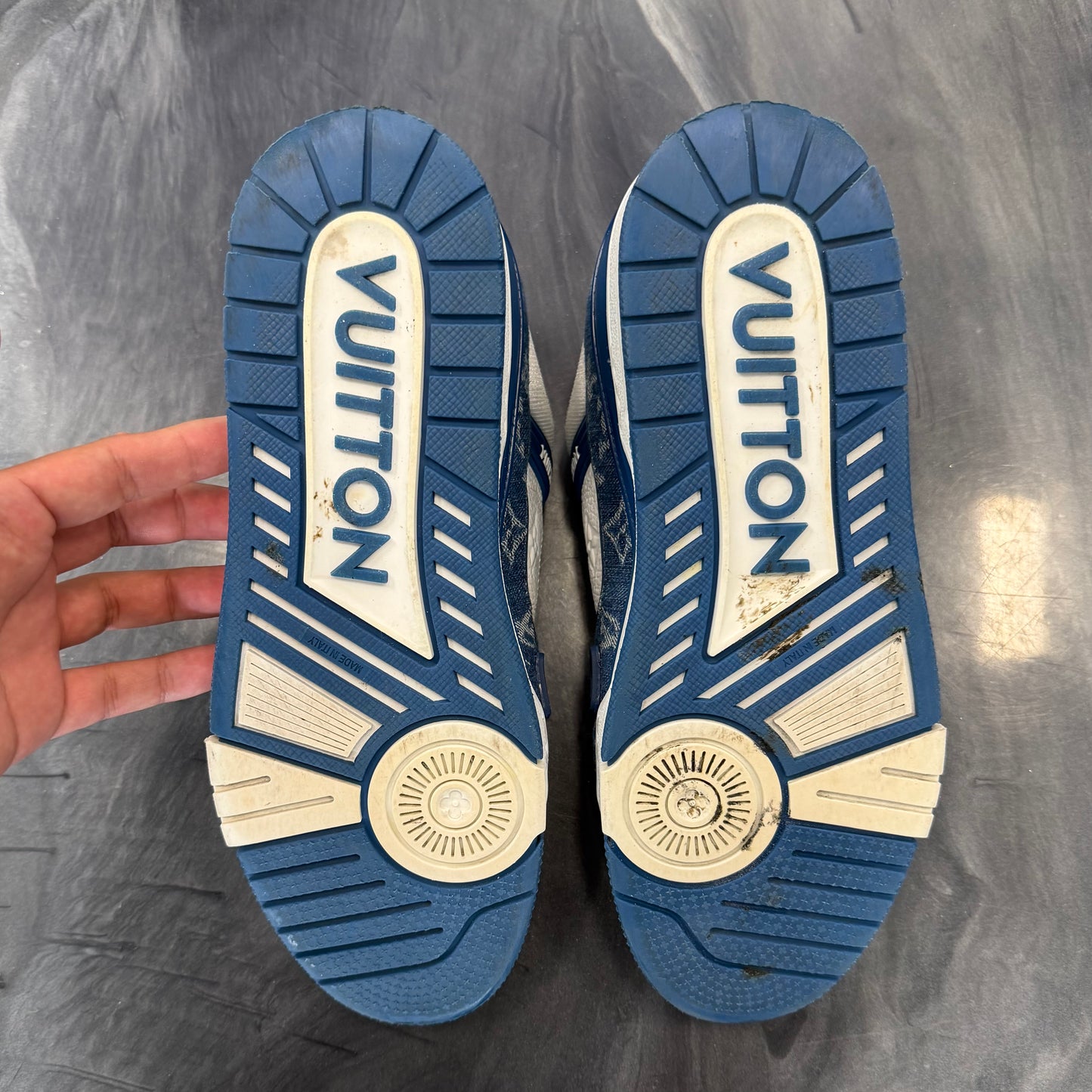 Louis Vuitton Trainer Sneakers (USED NO BOX)