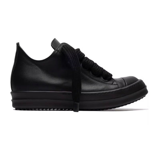 Rick Owens Jumbo Lace Ramone Low Black (Used)(No Box)