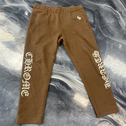 Chrome Hearts Slo Ride Leg Logo
Sweatpants Brown