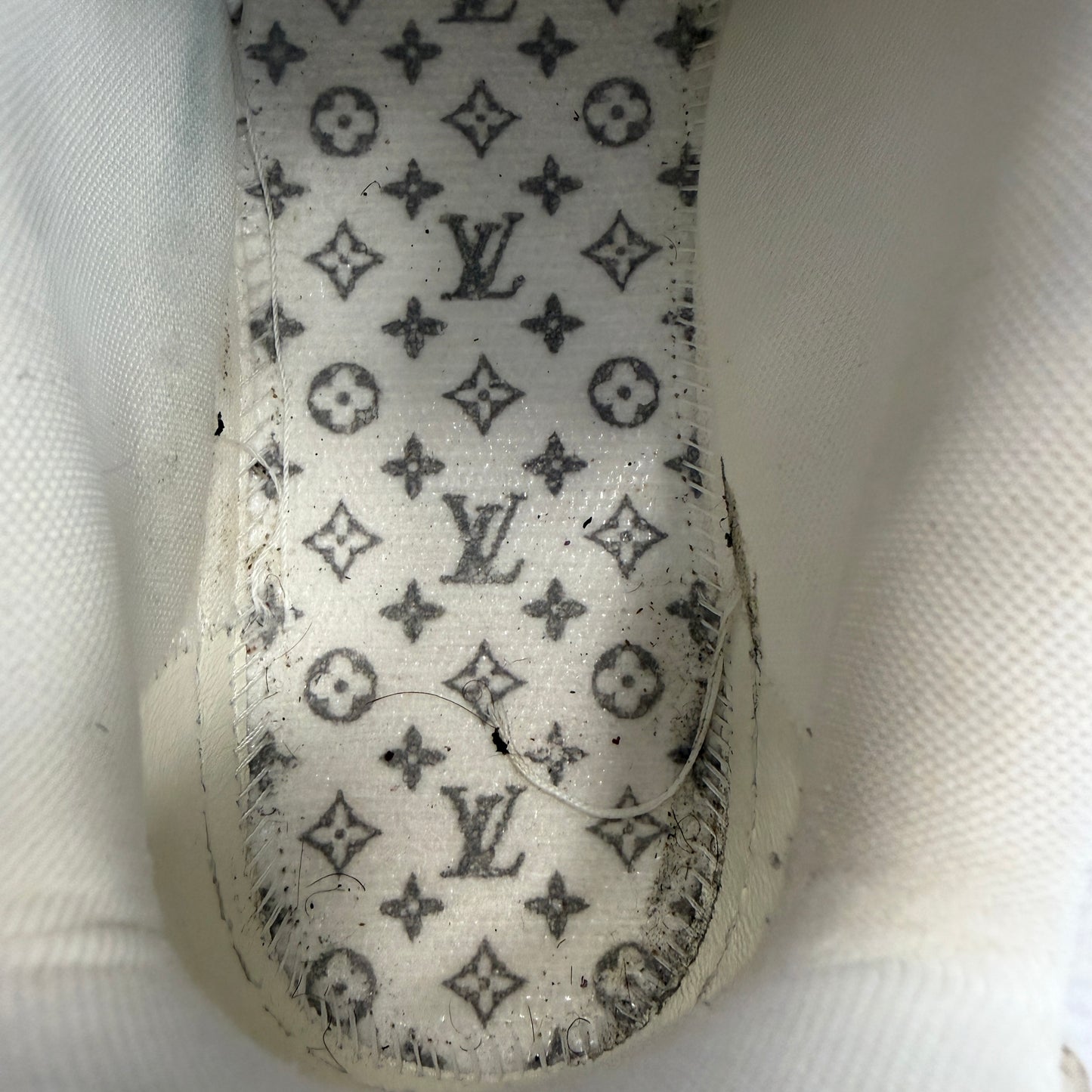 Louis Vuitton LV Skate Sneaker Beige White (Used)(No Box)