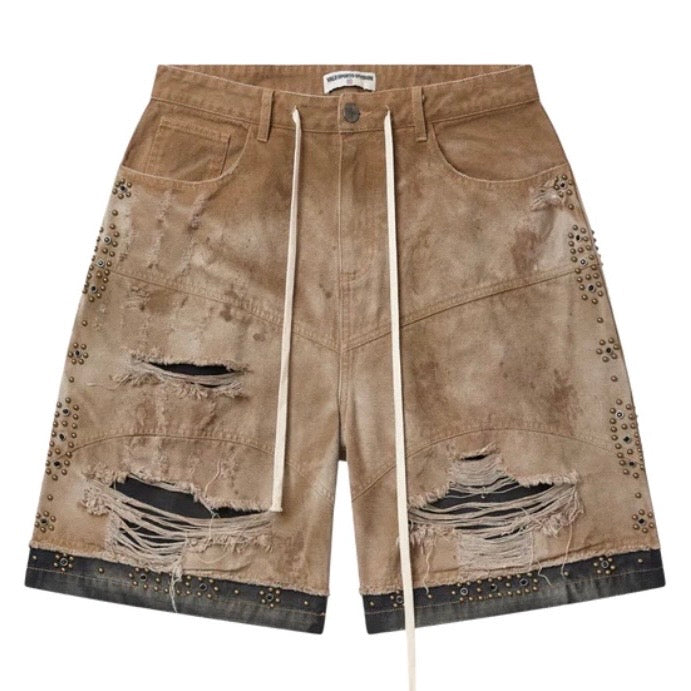 VALE FORVER DESERT TAN DOUBLE JORTS