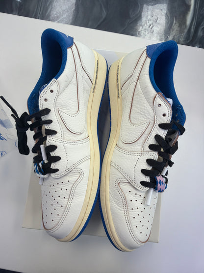 Jordan 1 Retro Low OG SP Fragment x Travis Scott Sail Military Blue (Used)