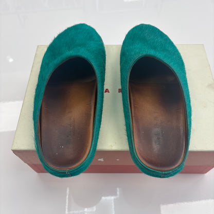 Marni Fussbett Sabot Slipper "North Sea” (USED)
