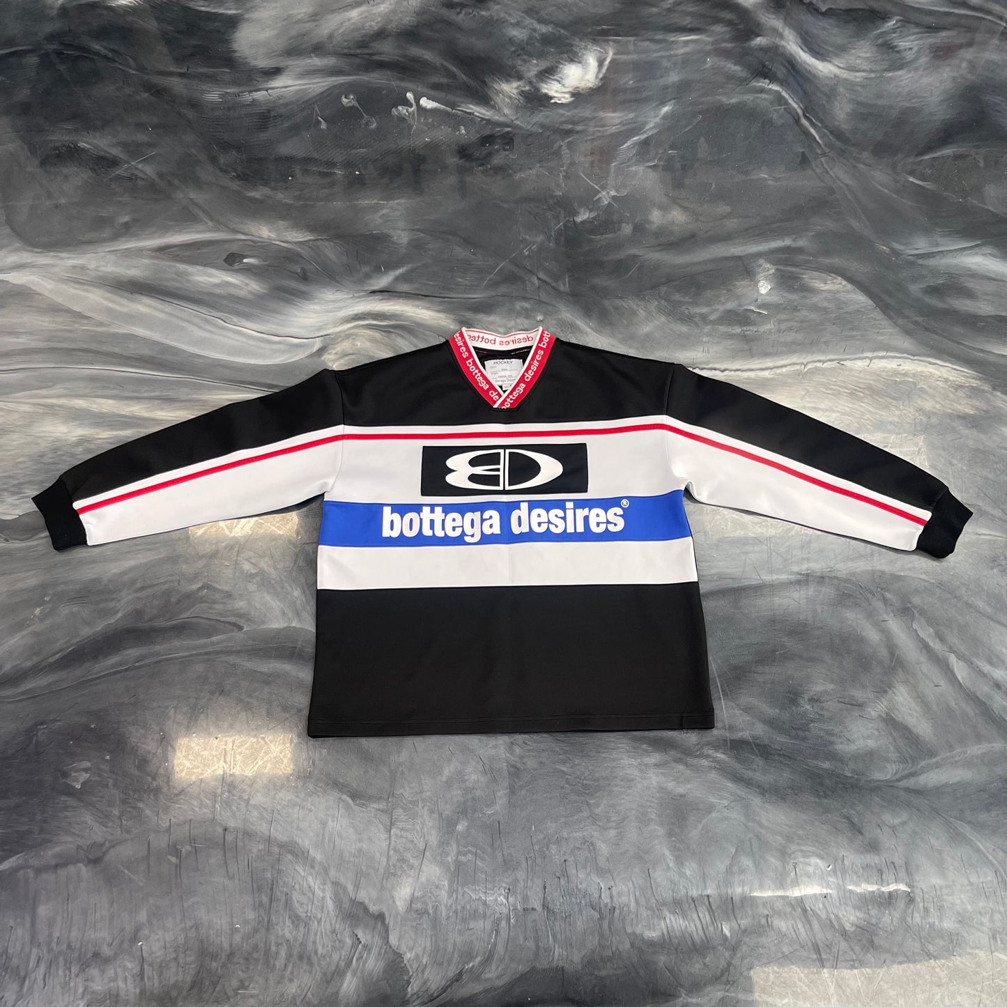 Bottega Desires Hockey Jersey Black