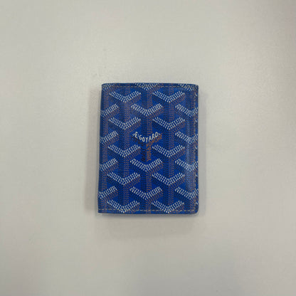 GOYARD Goyardine Saint Marc
Folding Card Case Blue