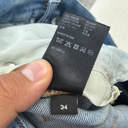 AMIRI MX1 Distressed Skinny Jeans
