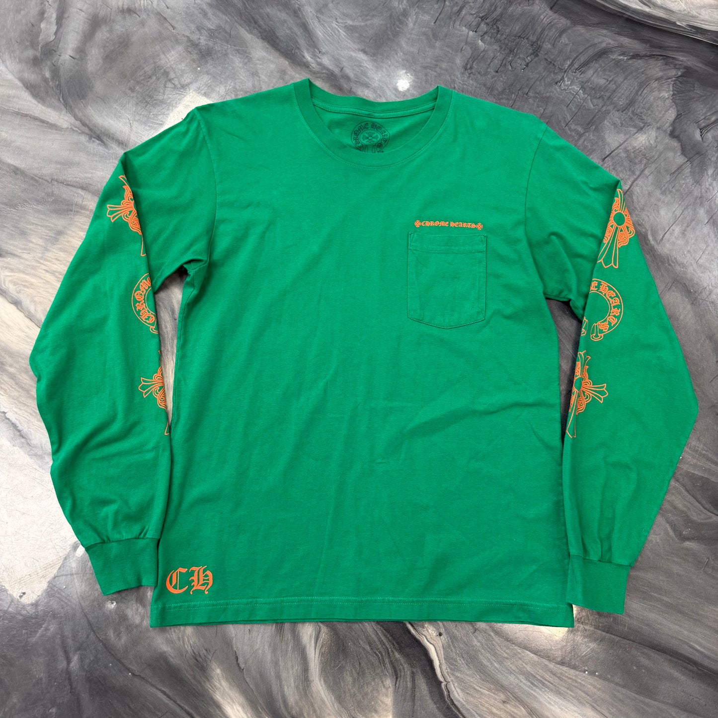 Chrome Hearts Horseshoe Cross Logo Long sleeve