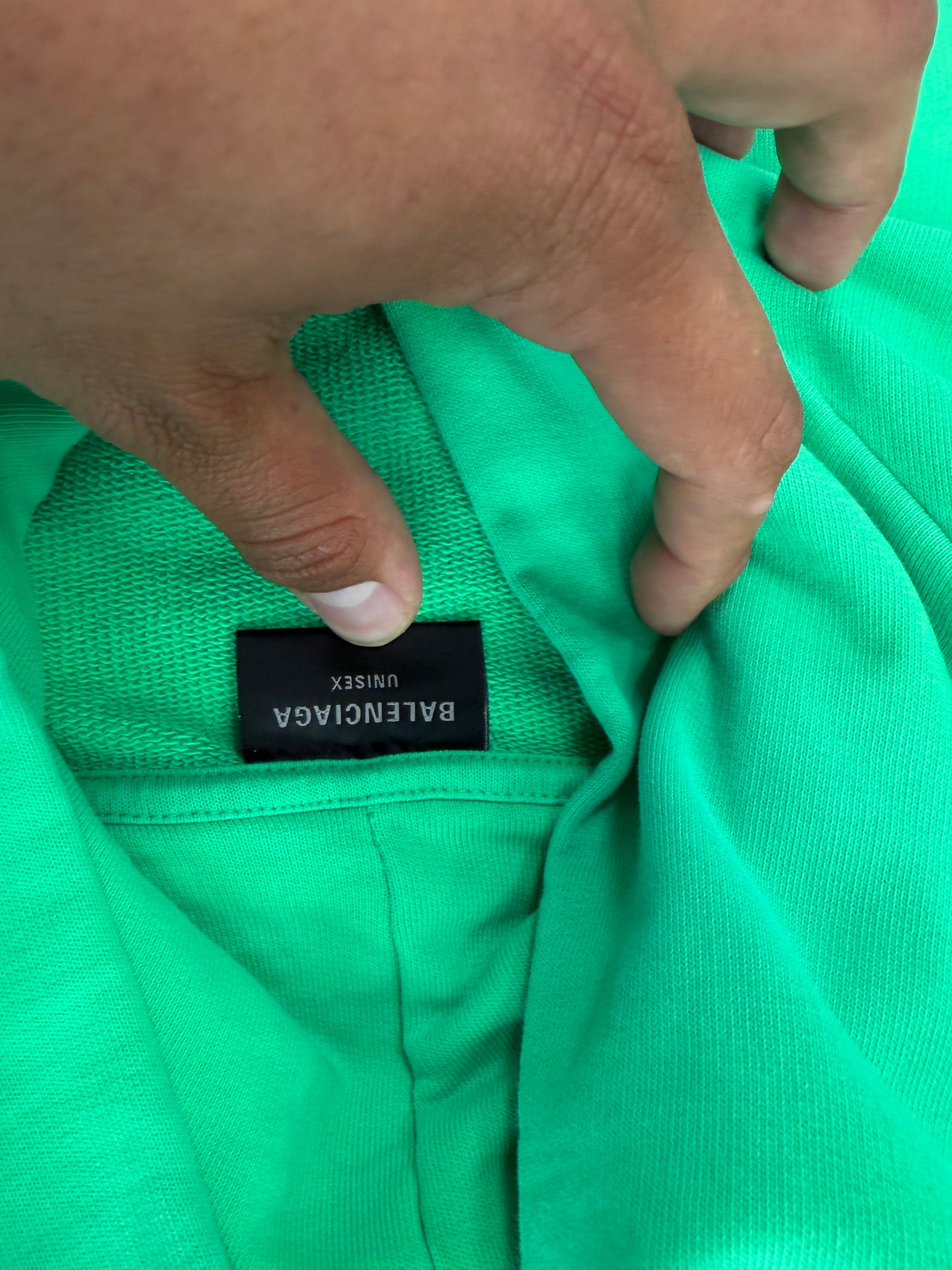 Balenciaga Campaign Hoodie Green
