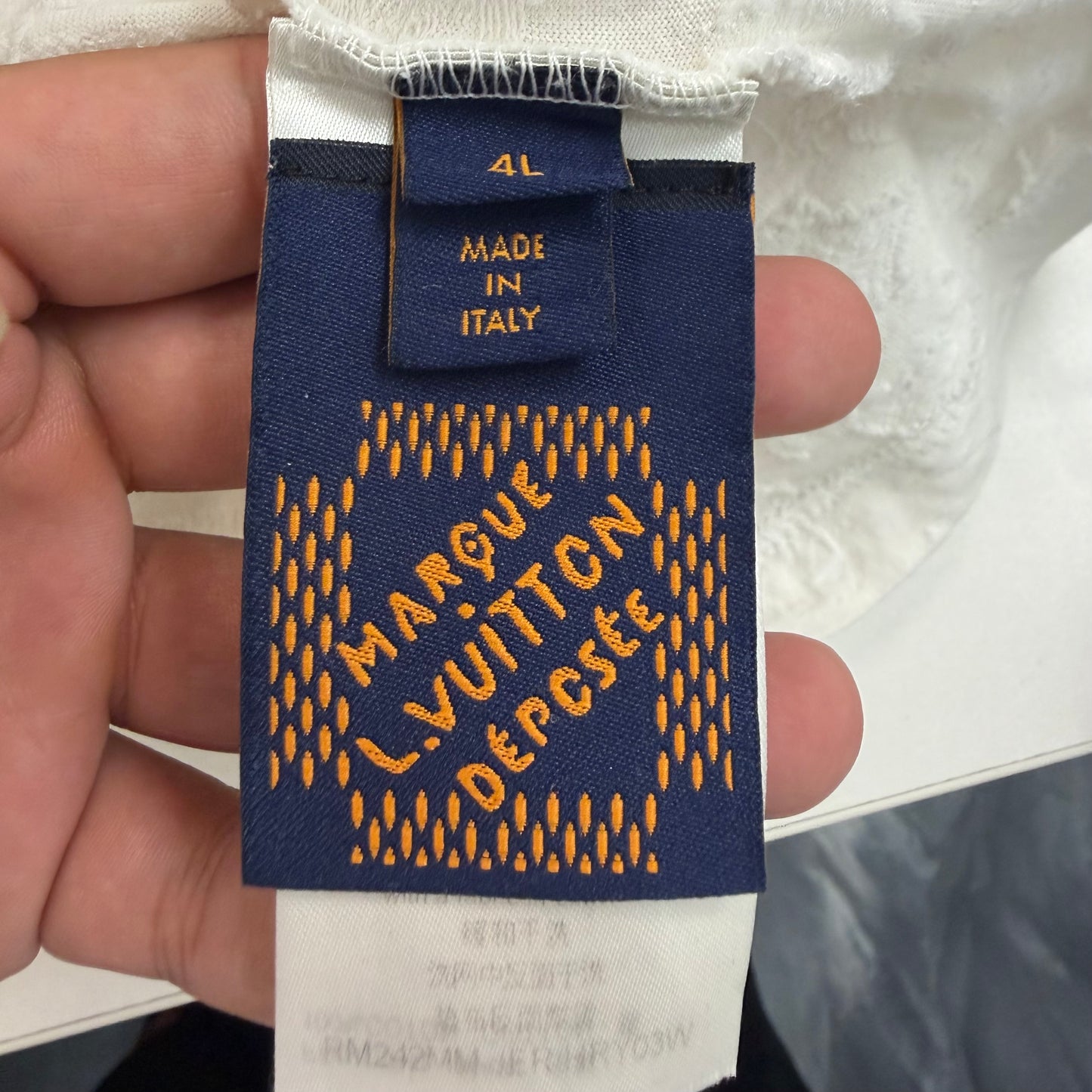 Louis Vuitton Monogram Embossed Tee