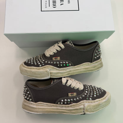 Maison Mihara Yasuhiro Baker OG Sole Studded Canvas Low Grey (Used)