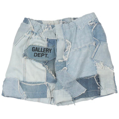 Gallery Dept. Reconstructed Denim Shorts