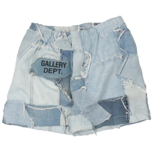 Gallery Dept. Reconstructed Denim Shorts