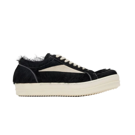 Rick Owens Pony Hair Lido Vintage Low (USED NO BOX)