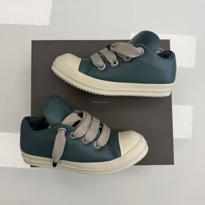 Rick Owens Hollywood Jumbo Laced Low sneakers Mouthwash Milk