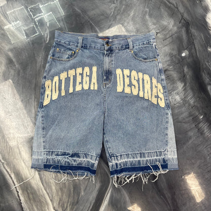 Bottega Desires Denim
Shorts