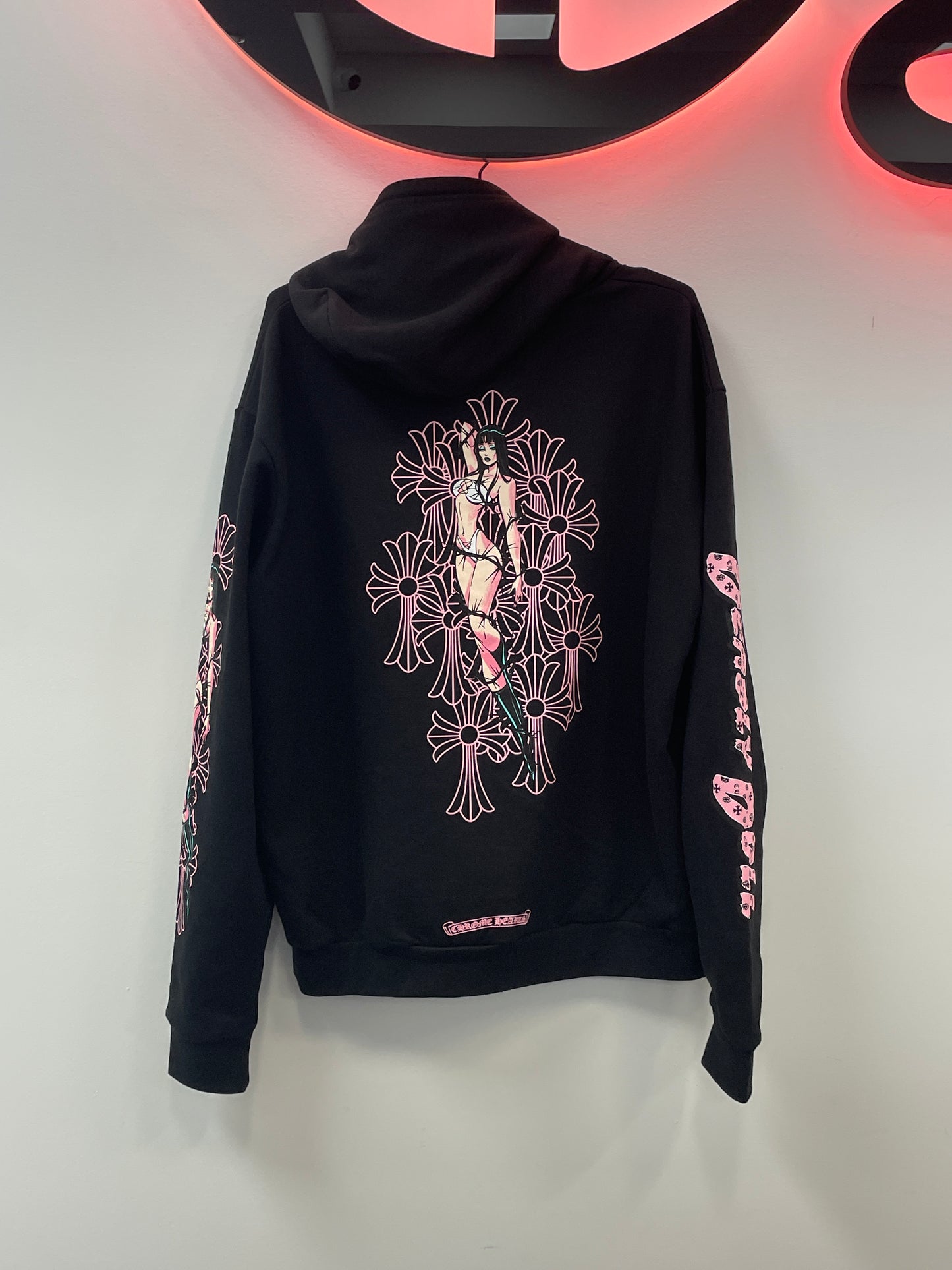 Chrome Hearts Deadly Doll Zip Up Hoodie