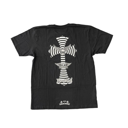 Chrome Hearts x Aerosmith x Yungblud Black Pocket Tee
