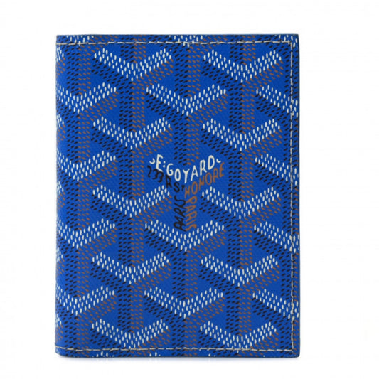 GOYARD Goyardine Saint Marc
Folding Card Case Blue