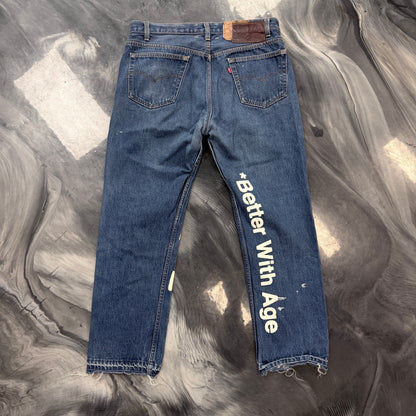 Better With Age F’ed Up Denim