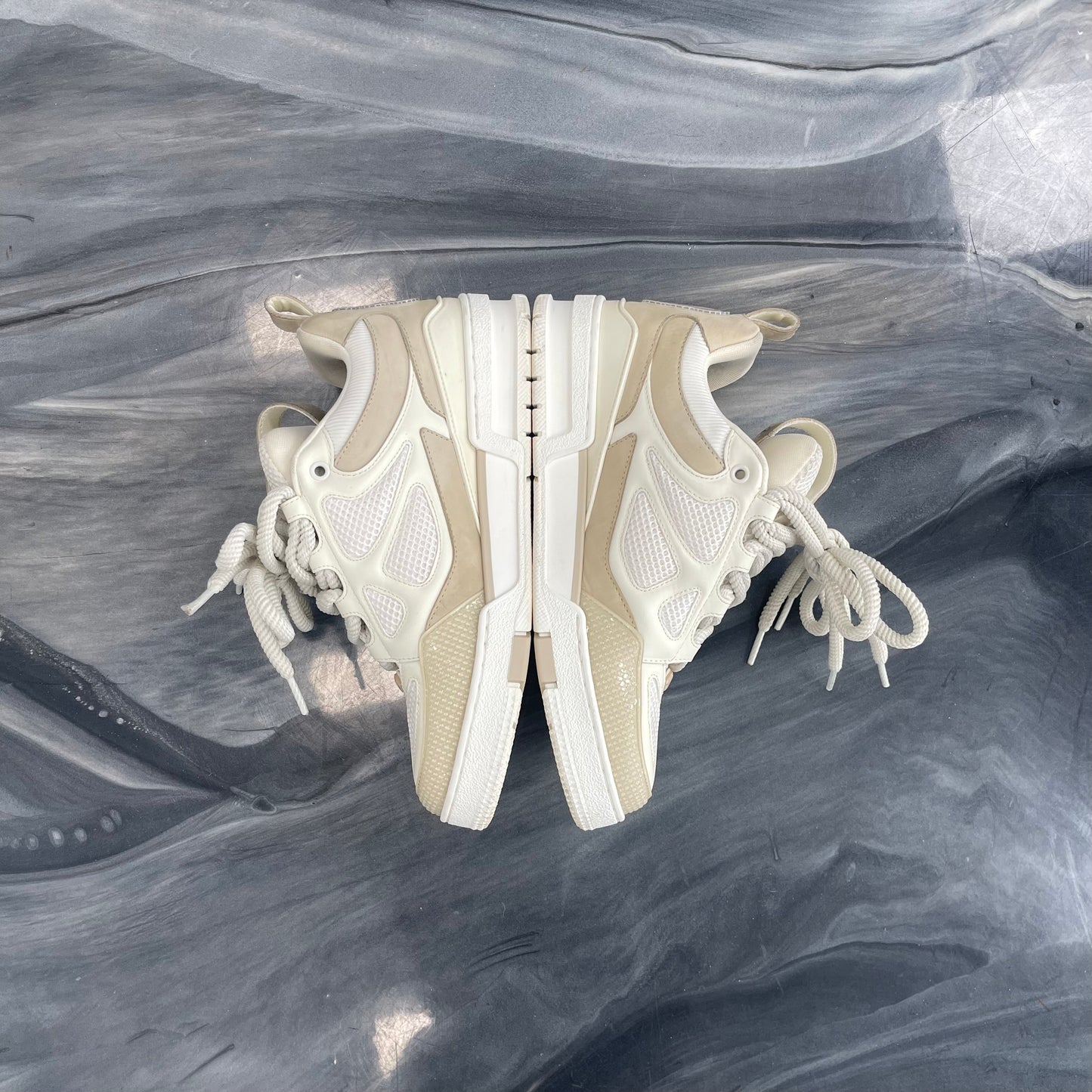 Louis Vuitton Skate Sneaker White/Beige (USED NO BOX)