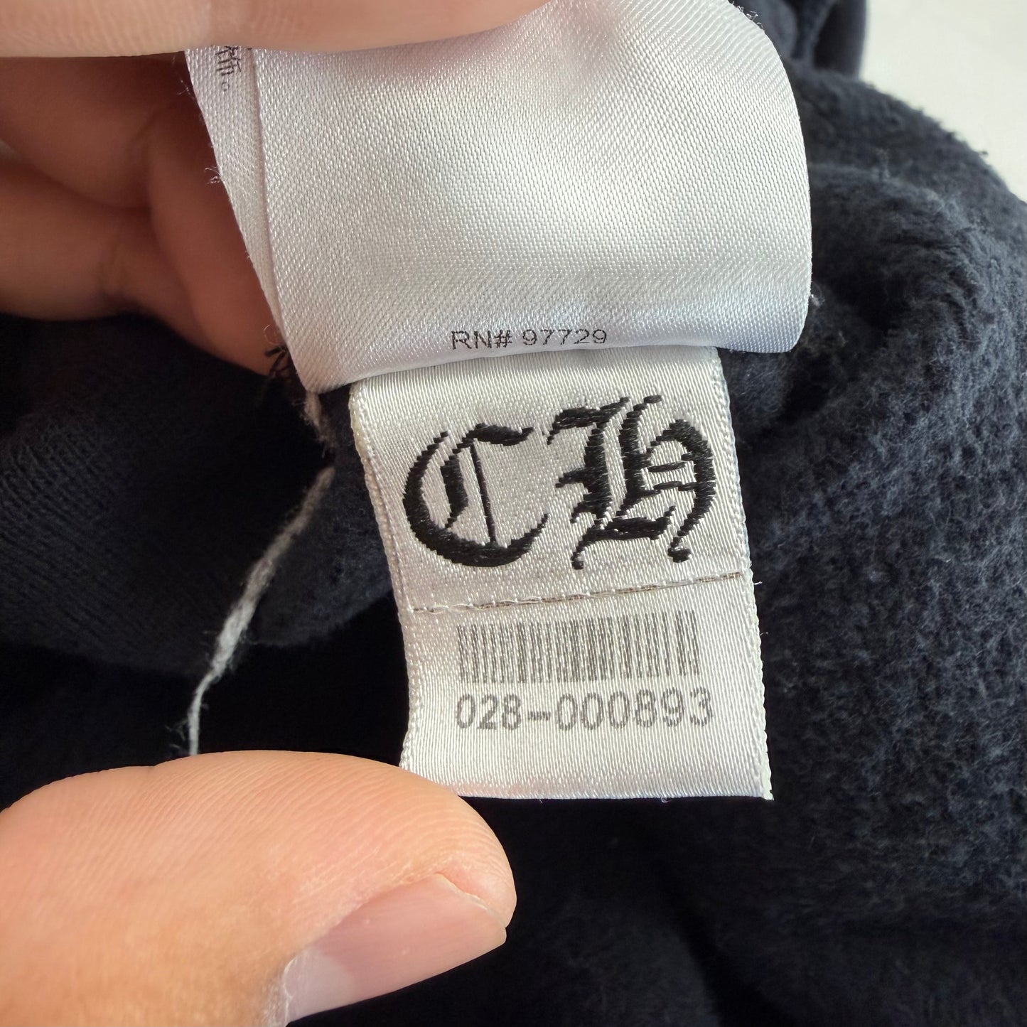 Chrome Hearts Gradient T-Bar Logo Hoodie