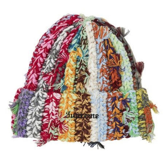 Supreme Hand Tied Beanie Multicolor
