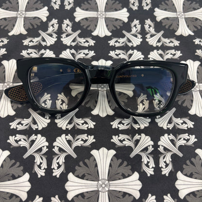 Chrome Hearts Cuntvoluted Black
18K Gold Plated Eye Glasses